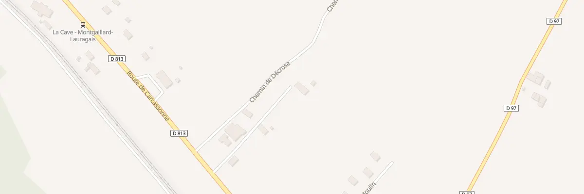 Plan du 9001 Che de Décrose à Montgaillard-Lauragais