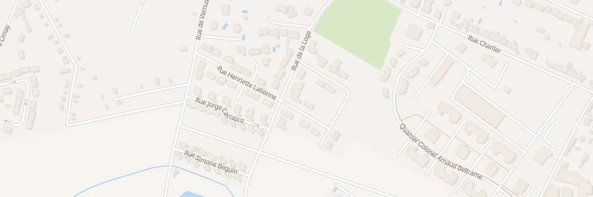 Plan du 37 Rue de la Loge à Châteauroux