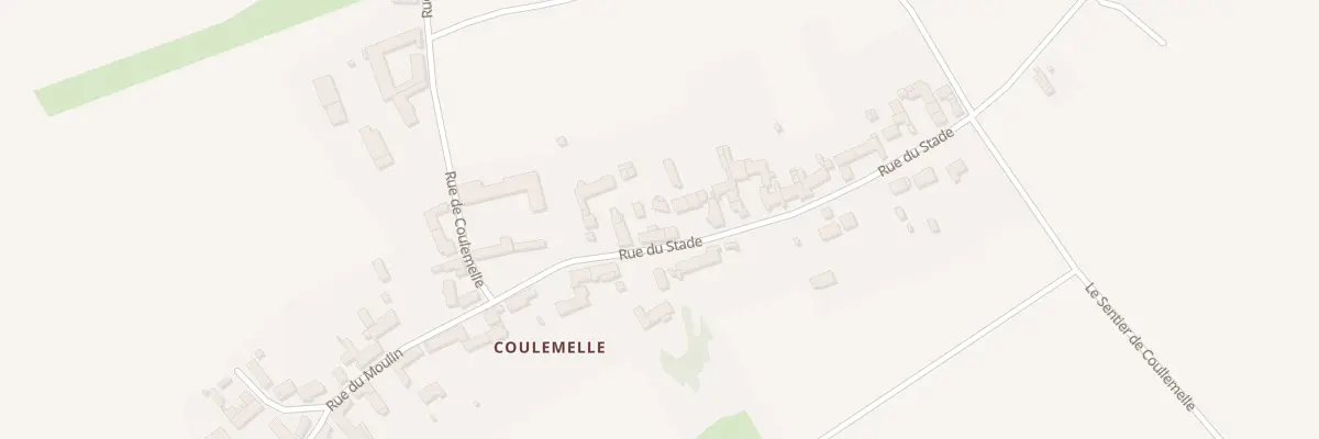 Plan du 29 Rue du Stade à Saint-Péravy-la-Colombe