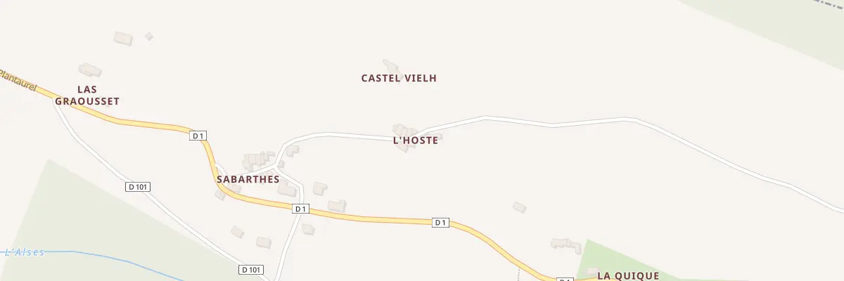Plan du 5004 L’Hoste à L’Herm