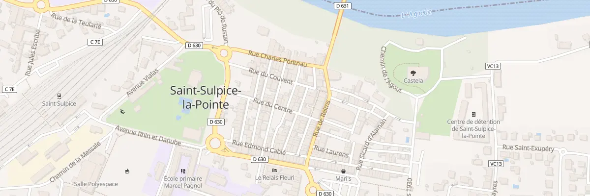 Plan du 6 Rue Miramon à Saint-Sulpice-la-Pointe