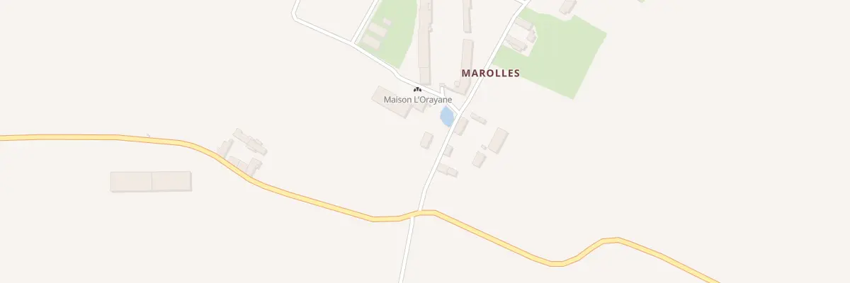 Plan du 7 Rue du Hameau de Marolles à Gas