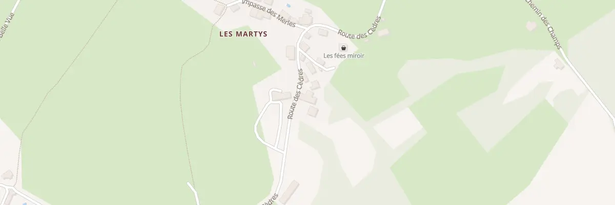 Plan du 5148 Les Martys à Montboucher