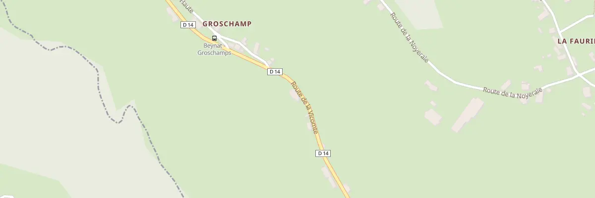 Plan du 2449 Rte de la Vicomte à Beynat