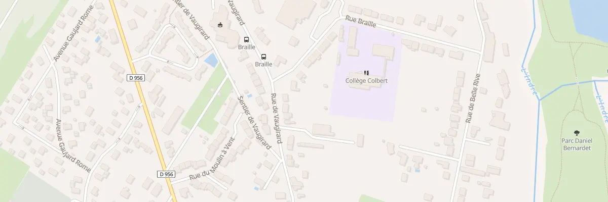 Plan du 86 Rue de Vaugirard à Châteauroux