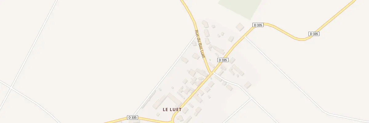 Plan du 8 Rue du Bas du Luet à Béville-le-Comte