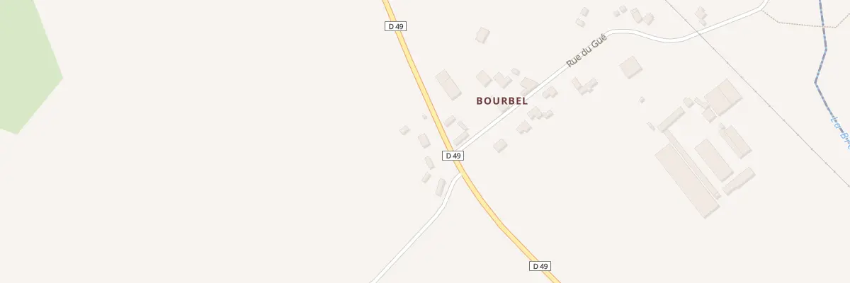 Plan du 5178 Bourdel à Nesle-Normandeuse