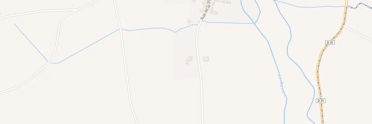 Plan du 26 Rue de la Pierre à Buxeuil