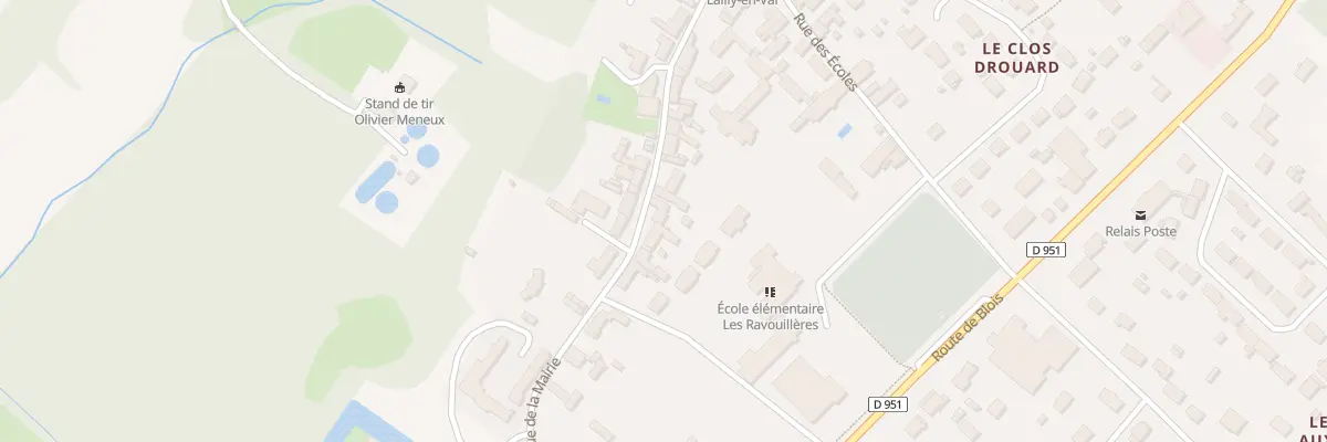 Plan du 21 Rue de la Mairie à Lailly-en-Val