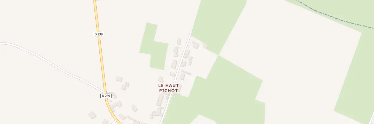 Plan du 220 Rue Verte à Halinghen