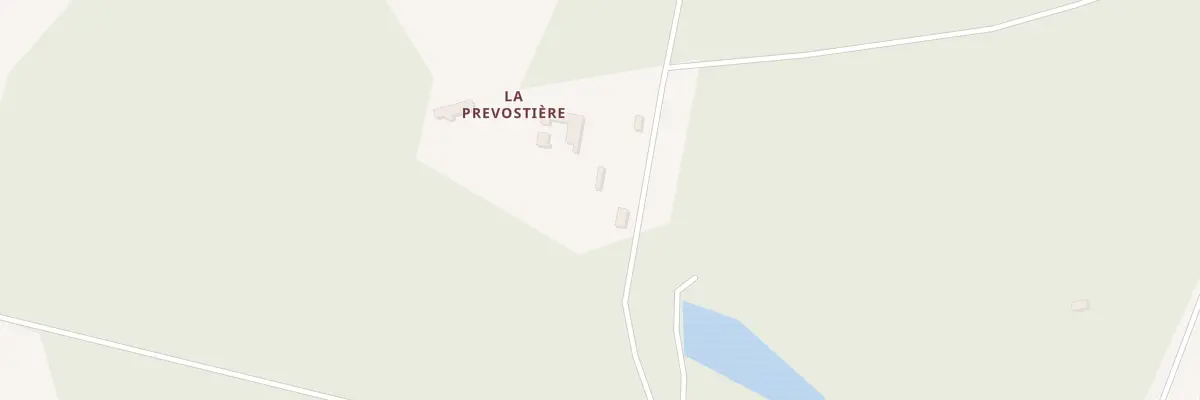 Plan du 544 La Prevautiere à Gièvres