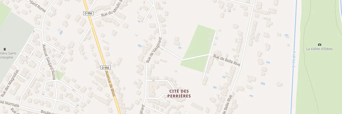 Plan du 46 Rue de Vaugirard à Châteauroux