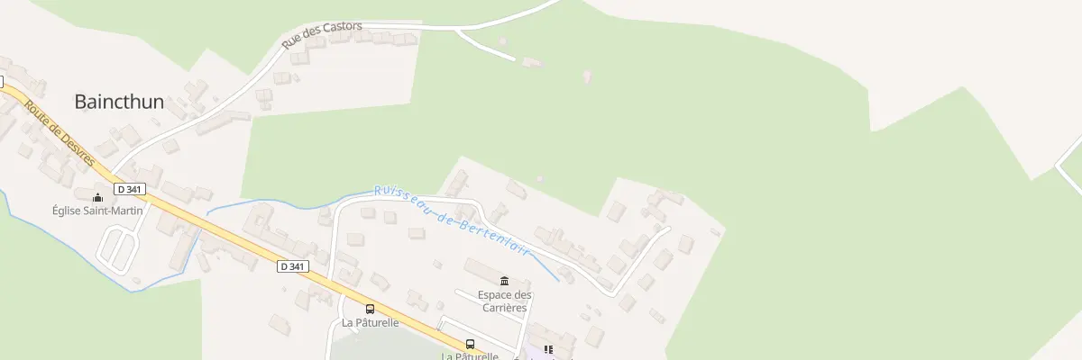 Plan du 15 Rue du Courgain à Baincthun