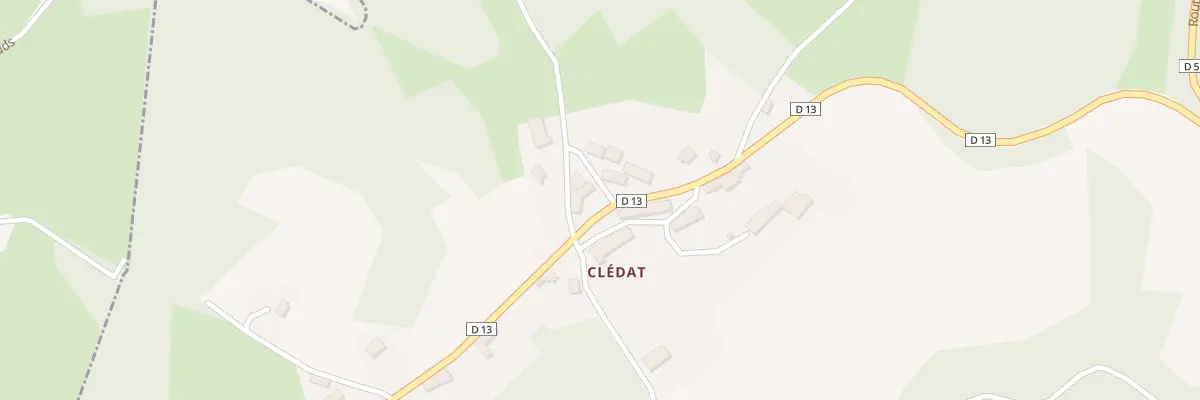 Plan du 16 Clédat à Saint-Julien-le-Petit