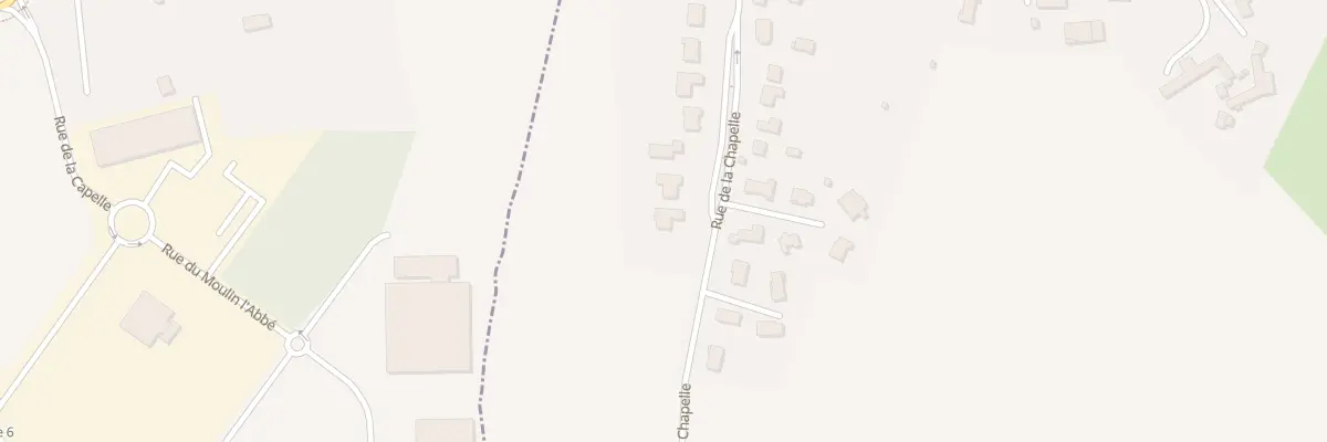 Plan du 21 Rue de la Chapelle à La Capelle-lès-Boulogne