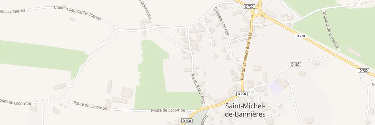 Plan du 113 Lacombe à Saint-Michel-de-Bannières
