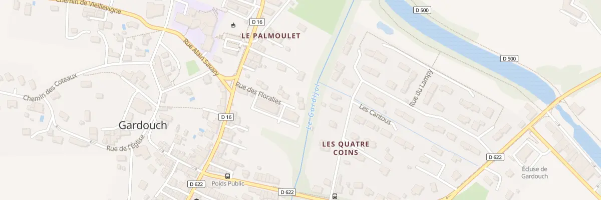 Plan du 11 Imp des Floralies à Gardouch