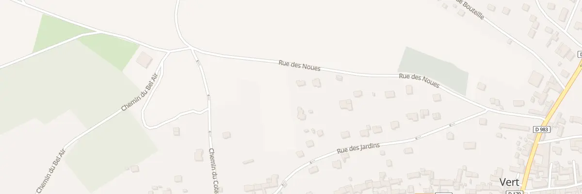Plan du 21 Rue des Noues à Vert