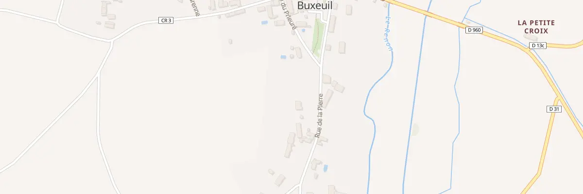 Plan du 5065 Le Bourg à Buxeuil