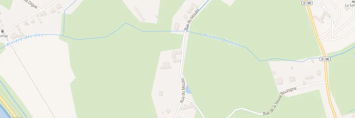 Plan du 32 Rue du Moulin à Ponthoile
