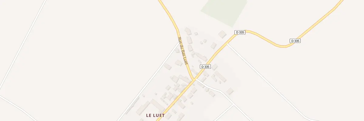 Plan du 6 Rue du Bas du Luet à Béville-le-Comte