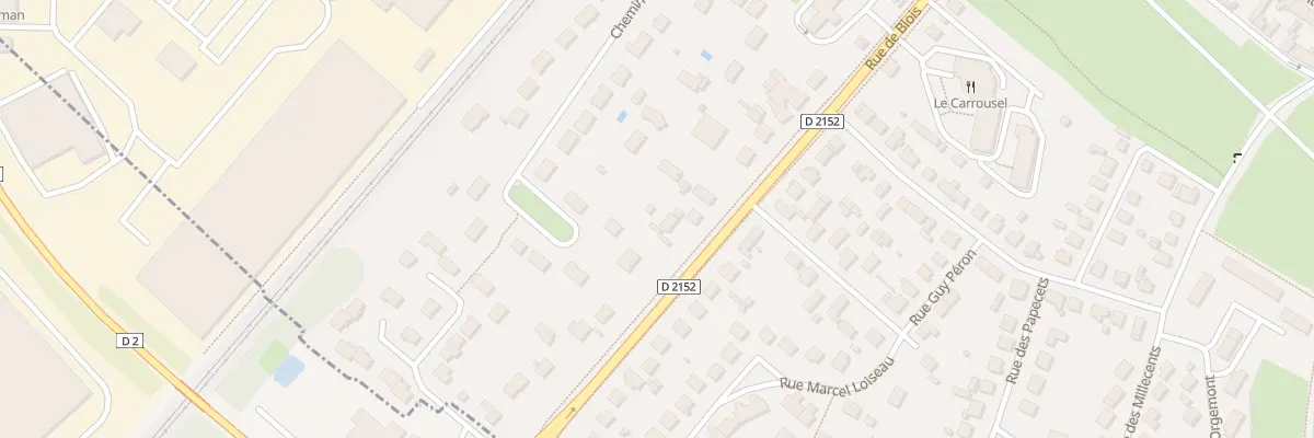 Plan du 46 Rue de Blois à Meung-sur-Loire