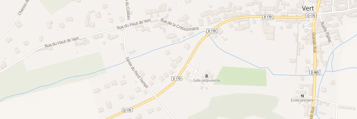 Plan du 4 Rue de la Libération à Vert