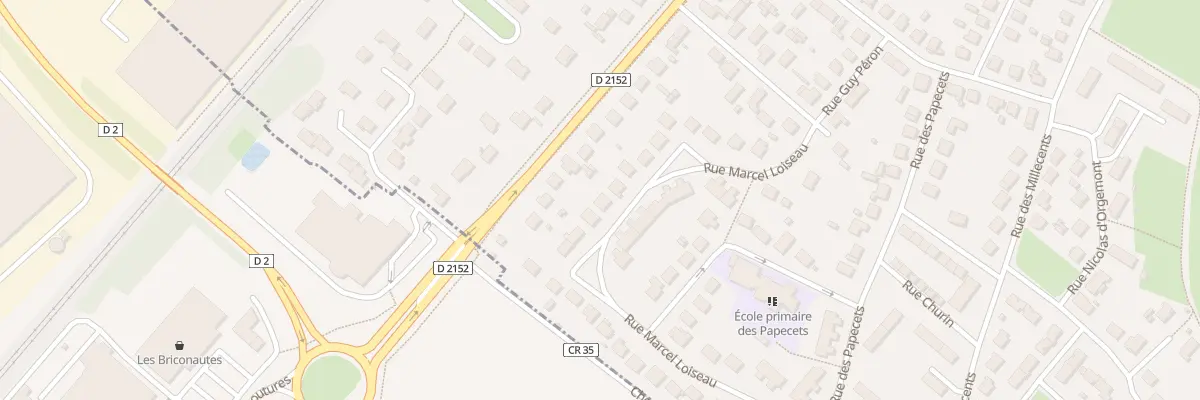Plan du 20 Rue Marcel Loiseau à Meung-sur-Loire