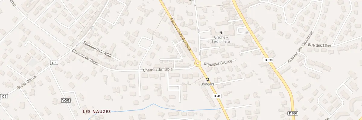 Plan du 26B Av Yves Bongars à Saint-Sulpice-la-Pointe