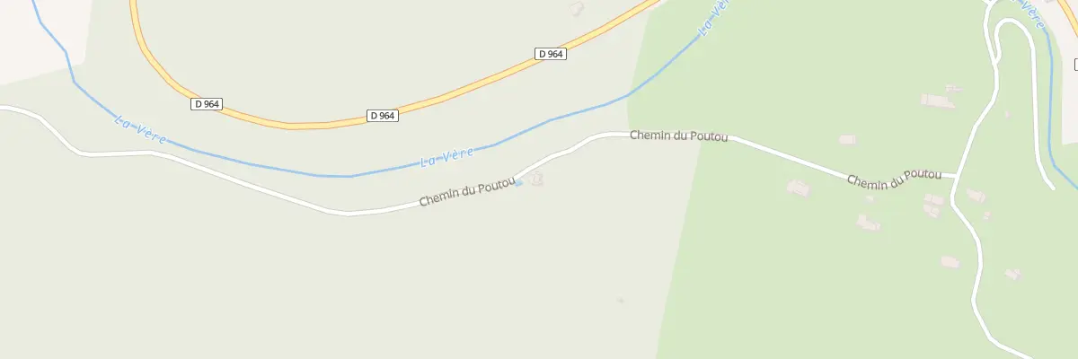 Plan du 453 Che du Poutou à Larroque
