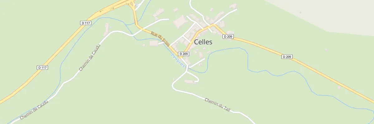 Plan du 31 Village à Celles