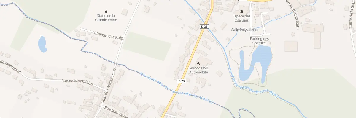 Plan du 34 Av de la Gare à Gallardon