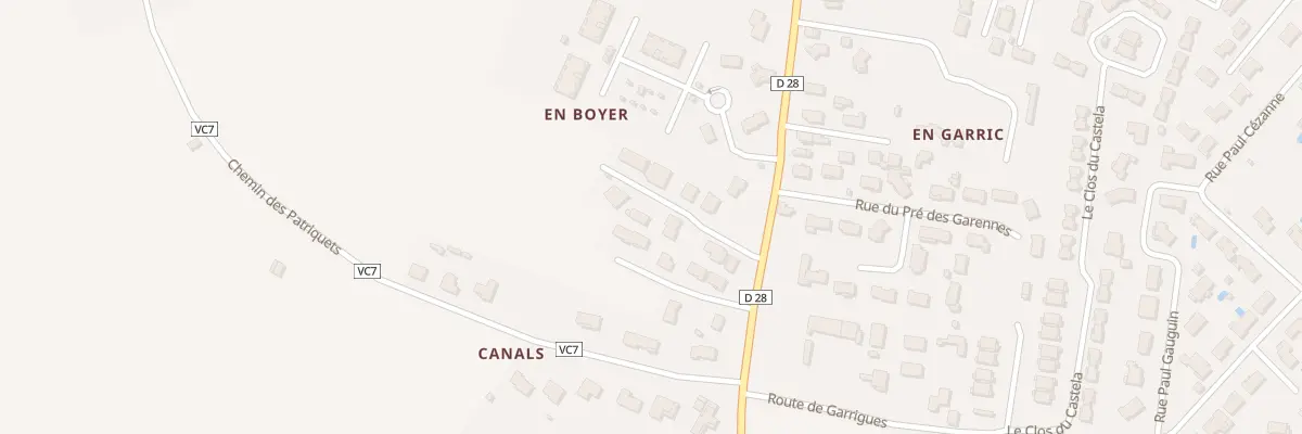 Plan du 418 Rte de Garrigues à Saint-Sulpice-la-Pointe