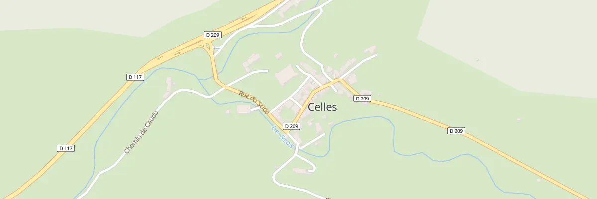 Plan du 25 Village à Celles