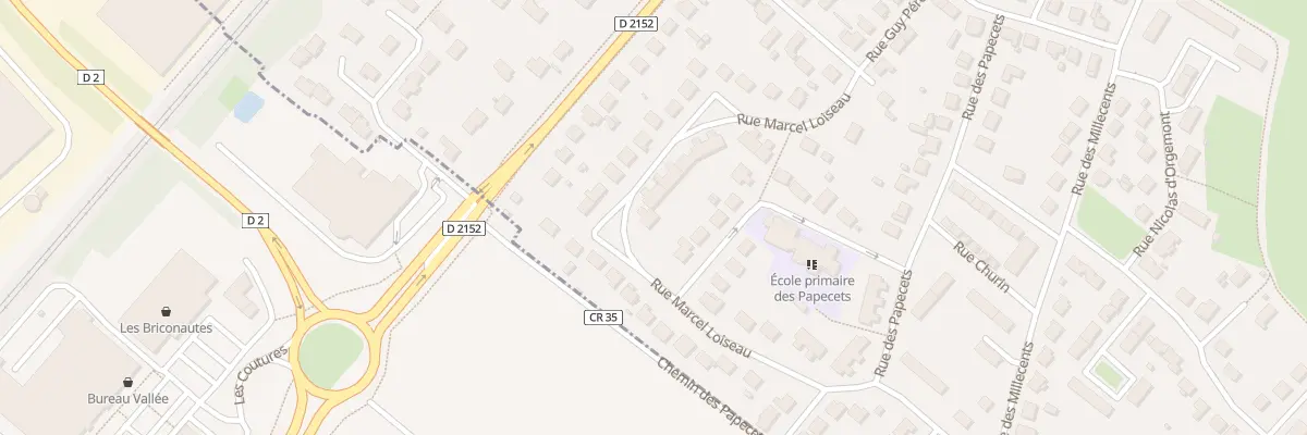Plan du 35 Rue Marcel Loiseau à Meung-sur-Loire