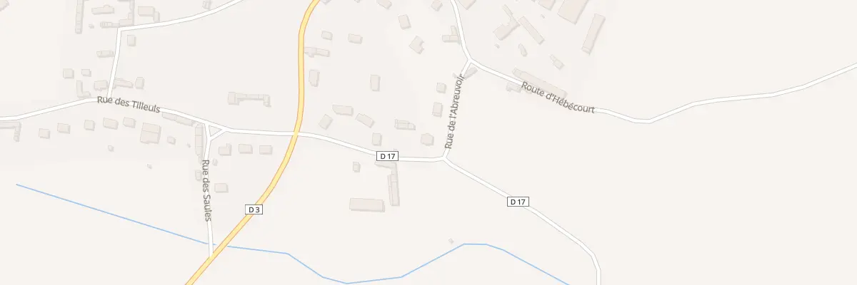 Plan du 1 Rue Abreuvoir à Sancourt