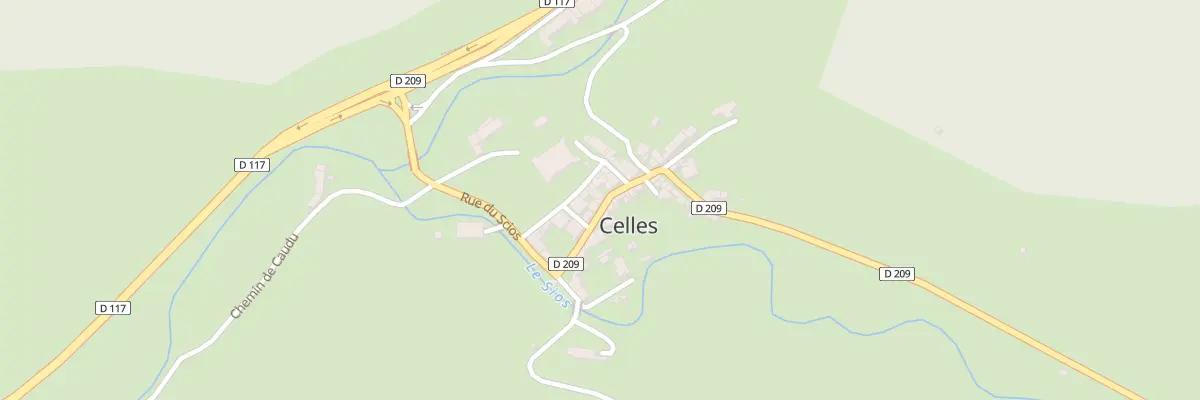 Plan du 20 Village à Celles