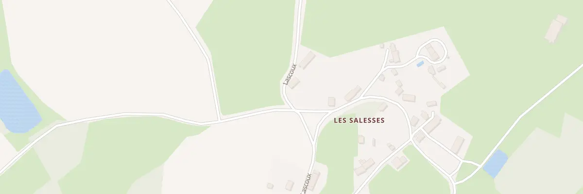 Plan du 5060 Les Salesses à Maison-Feyne