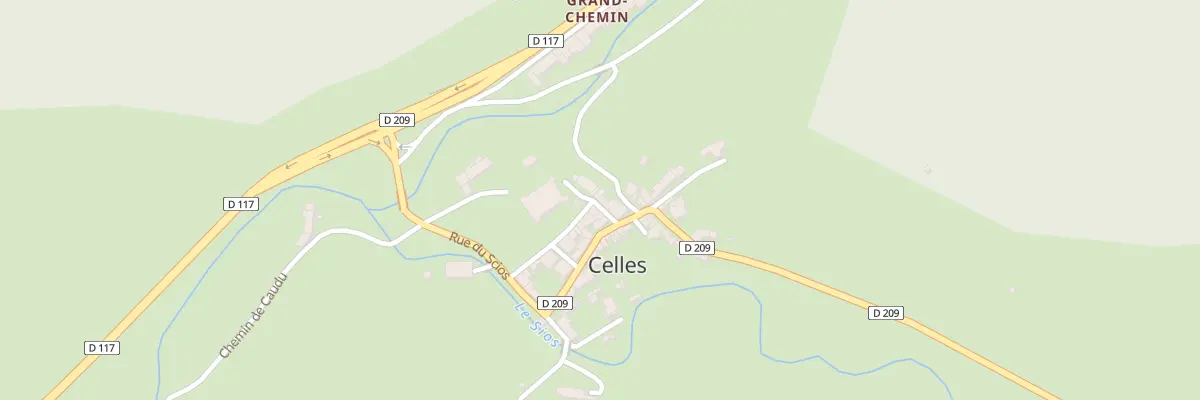 Plan du 3B Rue de l’Horloge à Celles
