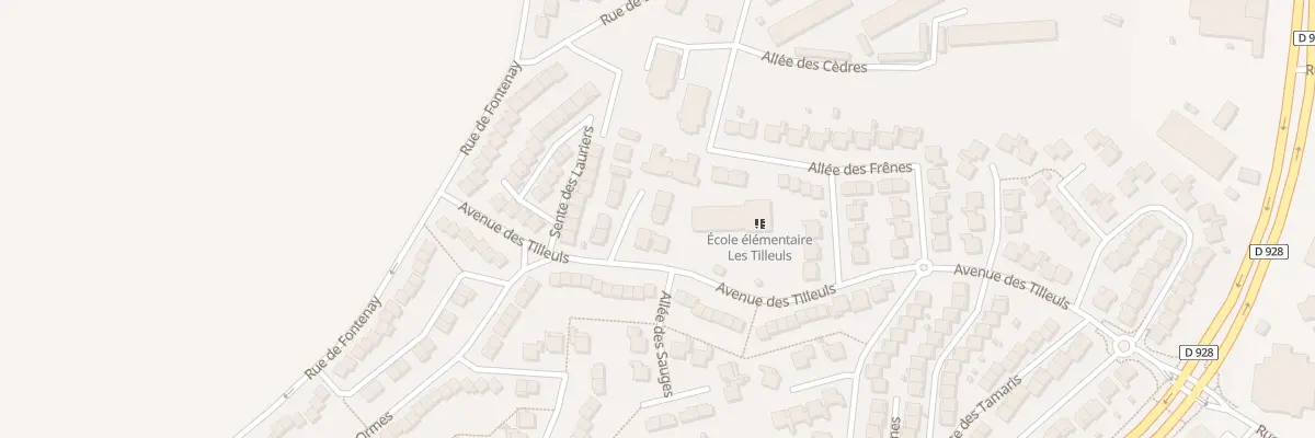 Plan du 4 All des Genêts à Magnanville