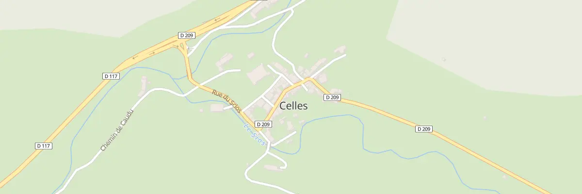 Plan du 38 Village à Celles