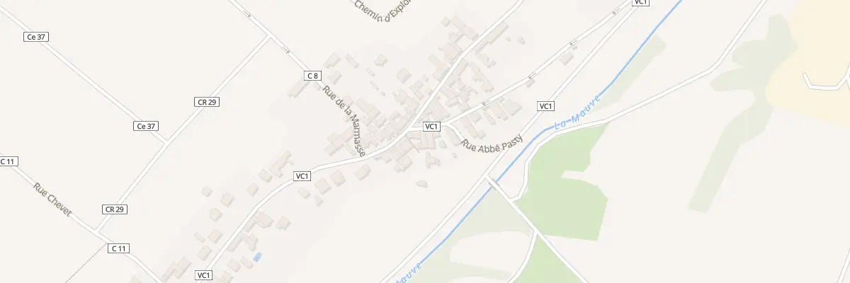 Plan du 7 Rue Abbé Pasty à Baule
