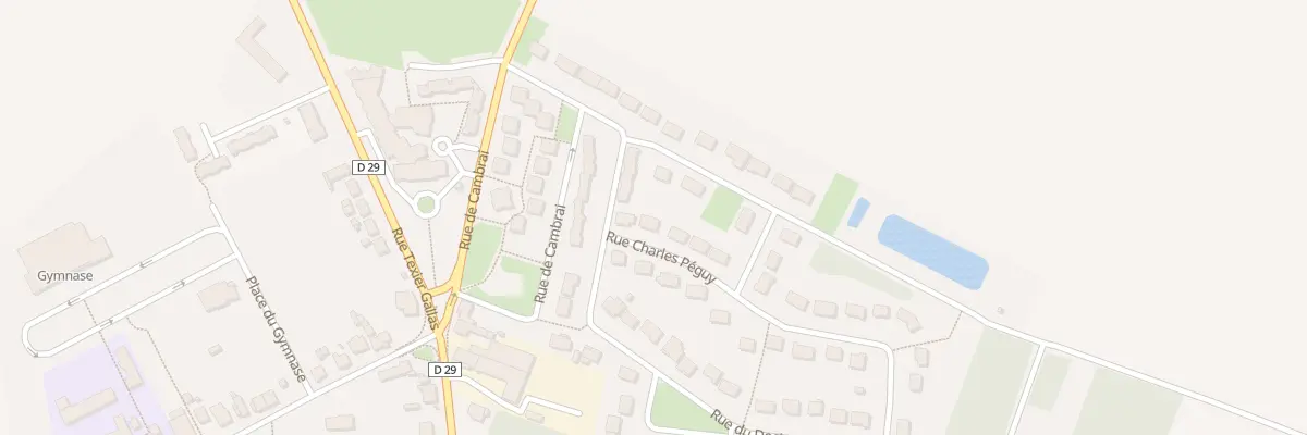 Plan du 24 Rue Charles Peguy à Orgères-en-Beauce