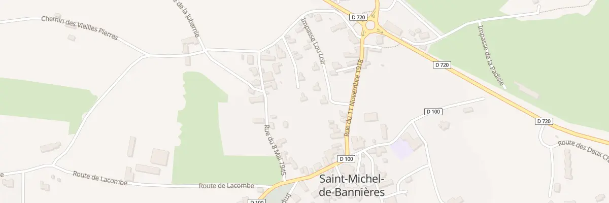 Plan du 5187F Saint Michel à Saint-Michel-de-Bannières