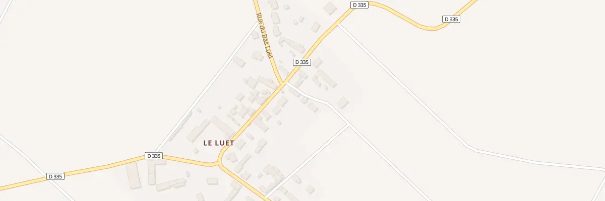 Plan du 2 Rue du Bas du Luet à Béville-le-Comte
