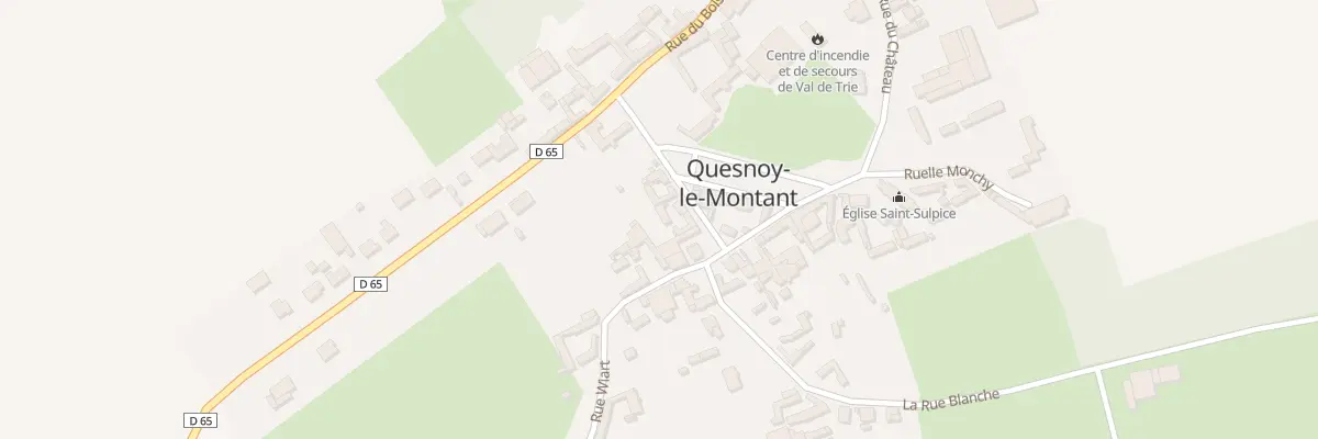 Plan du 7 Rue de la Place à Quesnoy-le-Montant