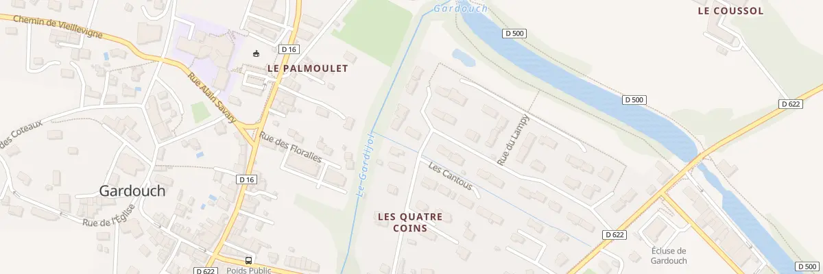 Plan du 23 Rue de Saint Ferreol à Gardouch