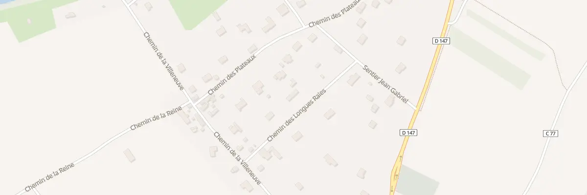Plan du 141 Che des Longues Raies à Saint-Martin-la-Garenne