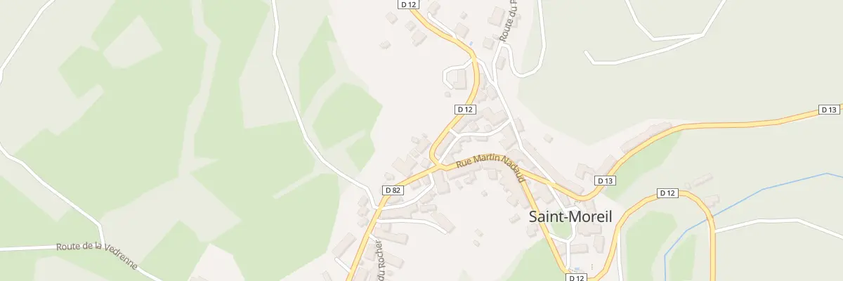 Plan du 5 Rte de la Font Rabillou à Saint-Moreil