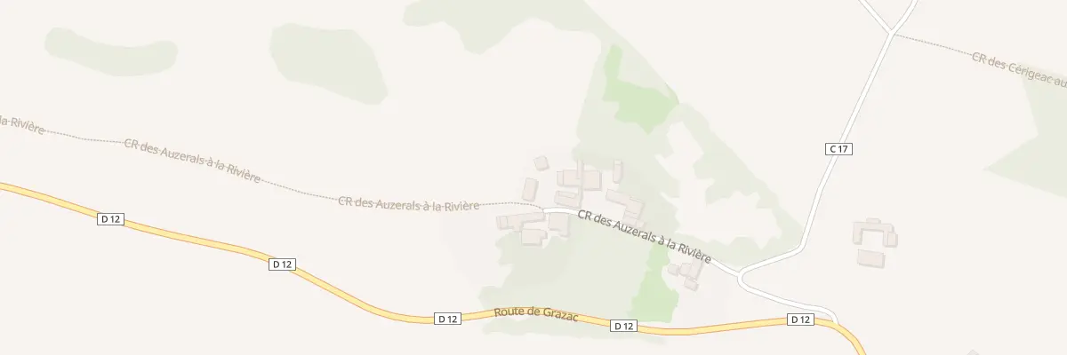 Plan du 276 Imp des Auzerals à Rabastens